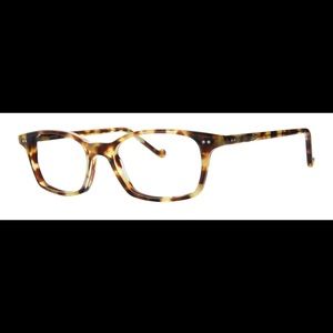 Lafont Monseiur 532 Rectangle Tortoise Eyeglasses